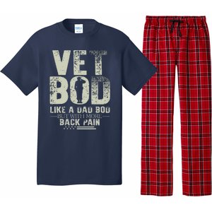 Vet Bod Like Dad Bod But With More Back Pain Fathers Day Pajama Set