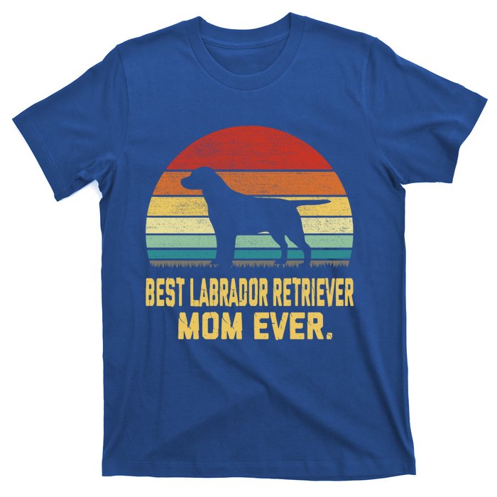 Vintage Best Labrador Retriever Mom Ever Gift T-Shirt