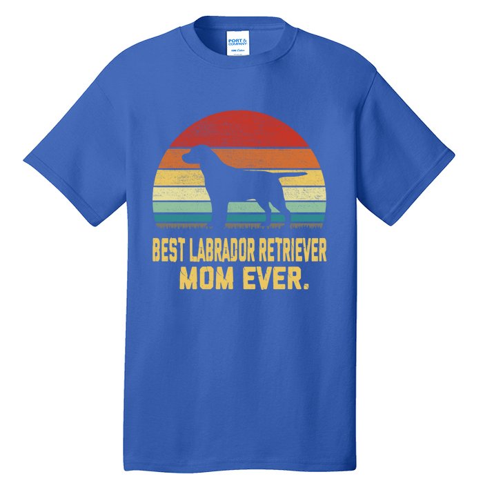 Vintage Best Labrador Retriever Mom Ever Gift Tall T-Shirt