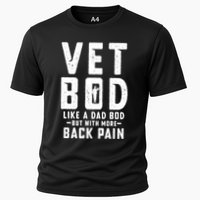 Vet Bod Like A Dad Bod Cooling Performance Crew T-Shirt