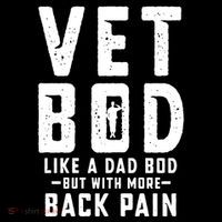 Vet Bod Like A Dad Bod 16 in Basic Backpack