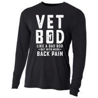 Vet Bod Like A Dad Bod Cooling Performance Long Sleeve Crew