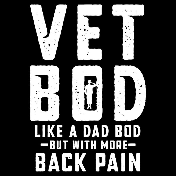 Vet Bod Like A Dad Bod Youth Performance Sprint T-Shirt