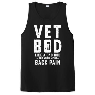 Vet Bod Like A Dad Bod PosiCharge Competitor Tank