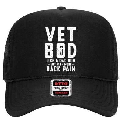 Vet Bod Like A Dad Bod Trucker Hat