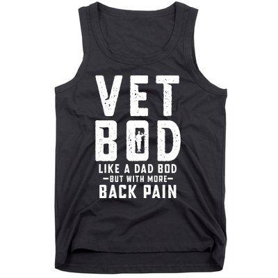 Vet Bod Like A Dad Bod Tank Top