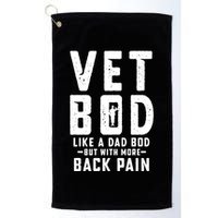Vet Bod Like A Dad Bod Golf Towel