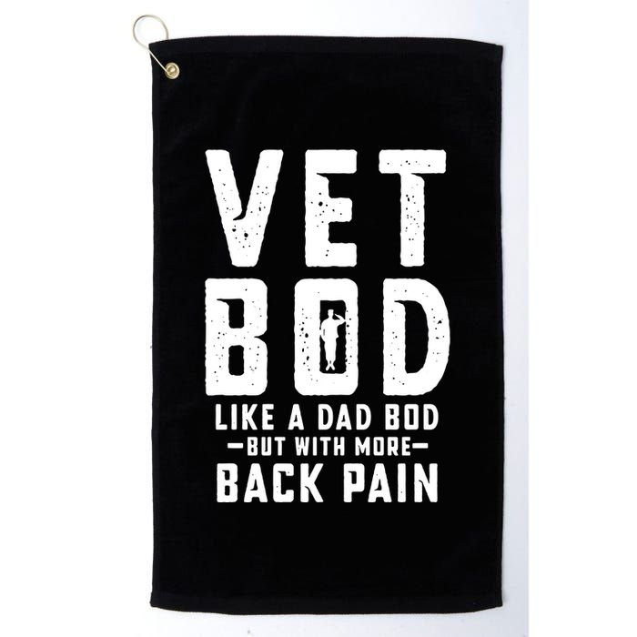 Vet Bod Like A Dad Bod Golf Towel