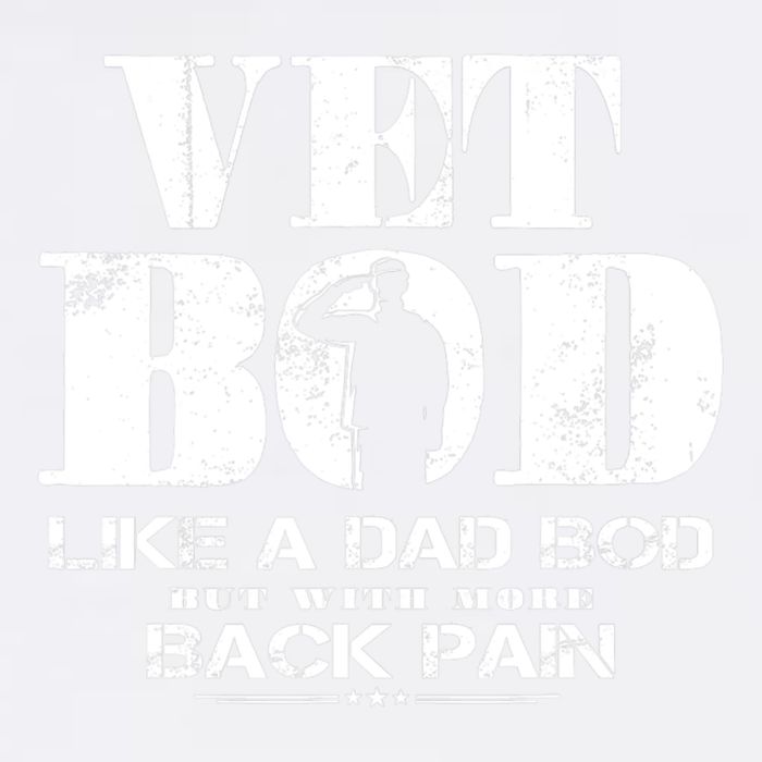 Vet Bod Like A Dad Bod But With More Back Pain Gift Garment-Dyed Sweatshirt