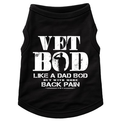 Vet Bod Like A Dad Bod But With More Back Pain Great Gift Doggie Tank