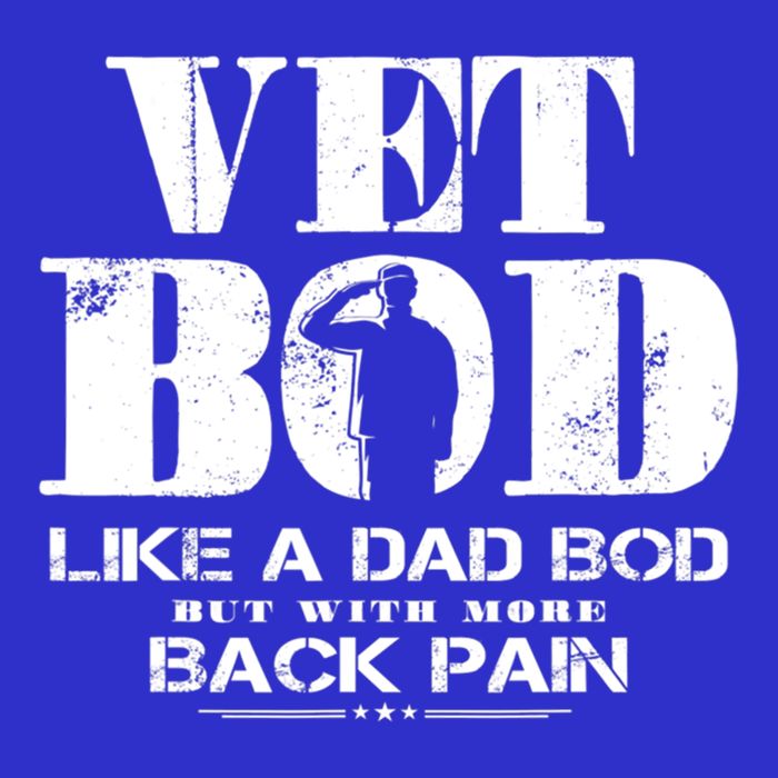 Vet Bod Like A Dad Bod But With More Back Pain Great Gift 16 in Basic Backpack