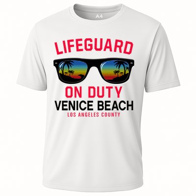 Venice Beach Los Angeles County Lifeguard On Duty Performance Shirt