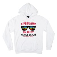 Venice Beach Los Angeles County Lifeguard On Duty Hoodie