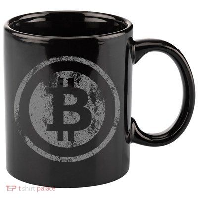 Vintage Bitcoin Logo 11oz C Handle Ceramic Mug