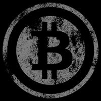 Vintage Bitcoin Logo Womens Tank Top