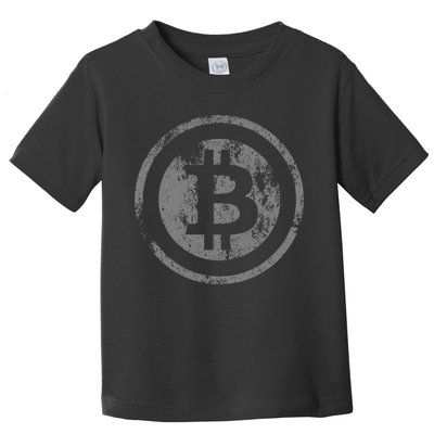 Vintage Bitcoin Logo Toddler T-Shirt