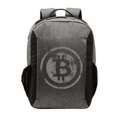Vintage Bitcoin Logo Vector Backpack