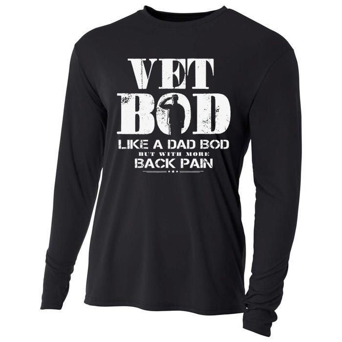 Vet Bod Like A Dad Bod But With More Back Pain Cooling Performance Long Sleeve Crew