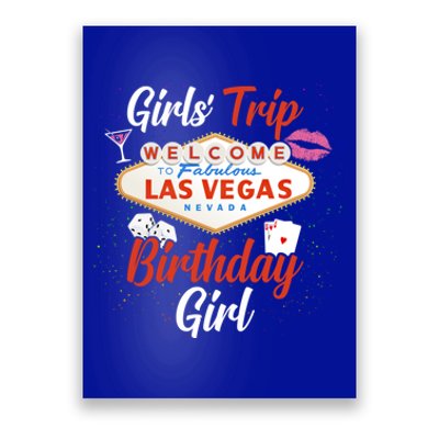 Vegas Birthday Ladies Birthday Party Vegas ' Trip Gift Poster