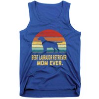 Vintage Best Labrador Retriever Mom Ever Funny Gift Tank Top