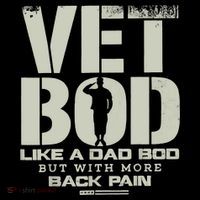Vet Bod Like Dad Bod But With More Back Pain Sustainable Beanie