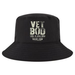 Vet Bod Like Dad Bod But With More Back Pain Fathers Day Cool Comfort Performance Bucket Hat