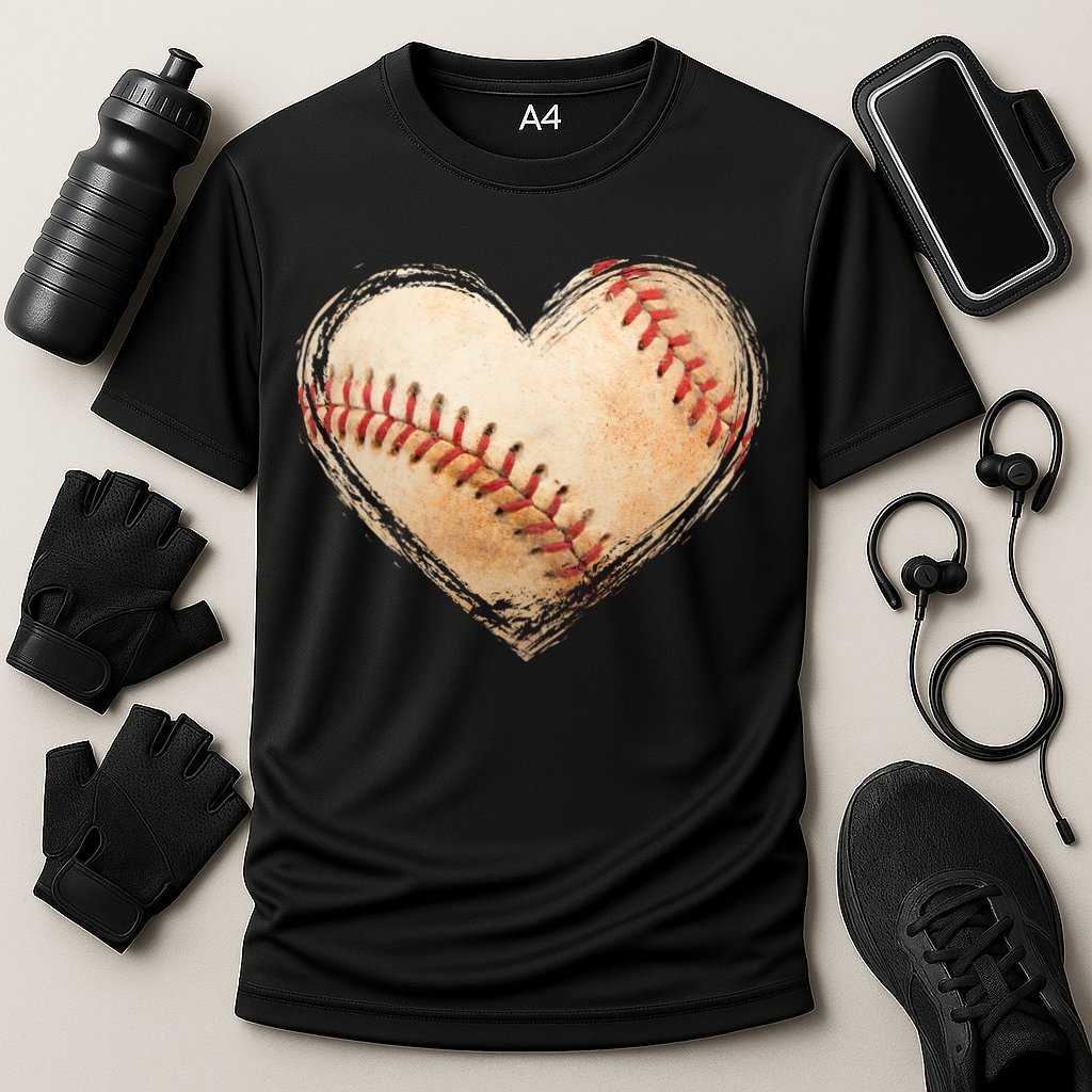 Vintage Baseball Lover Cooling Performance Crew T-Shirt