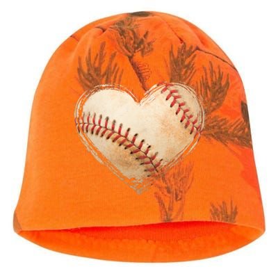 Vintage Baseball Lover Kati - Camo Knit Beanie