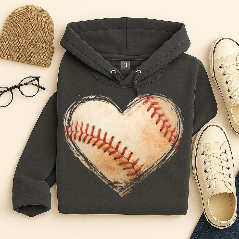 Vintage Baseball Lover Hoodie