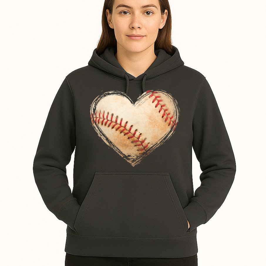 Vintage Baseball Lover Hoodie