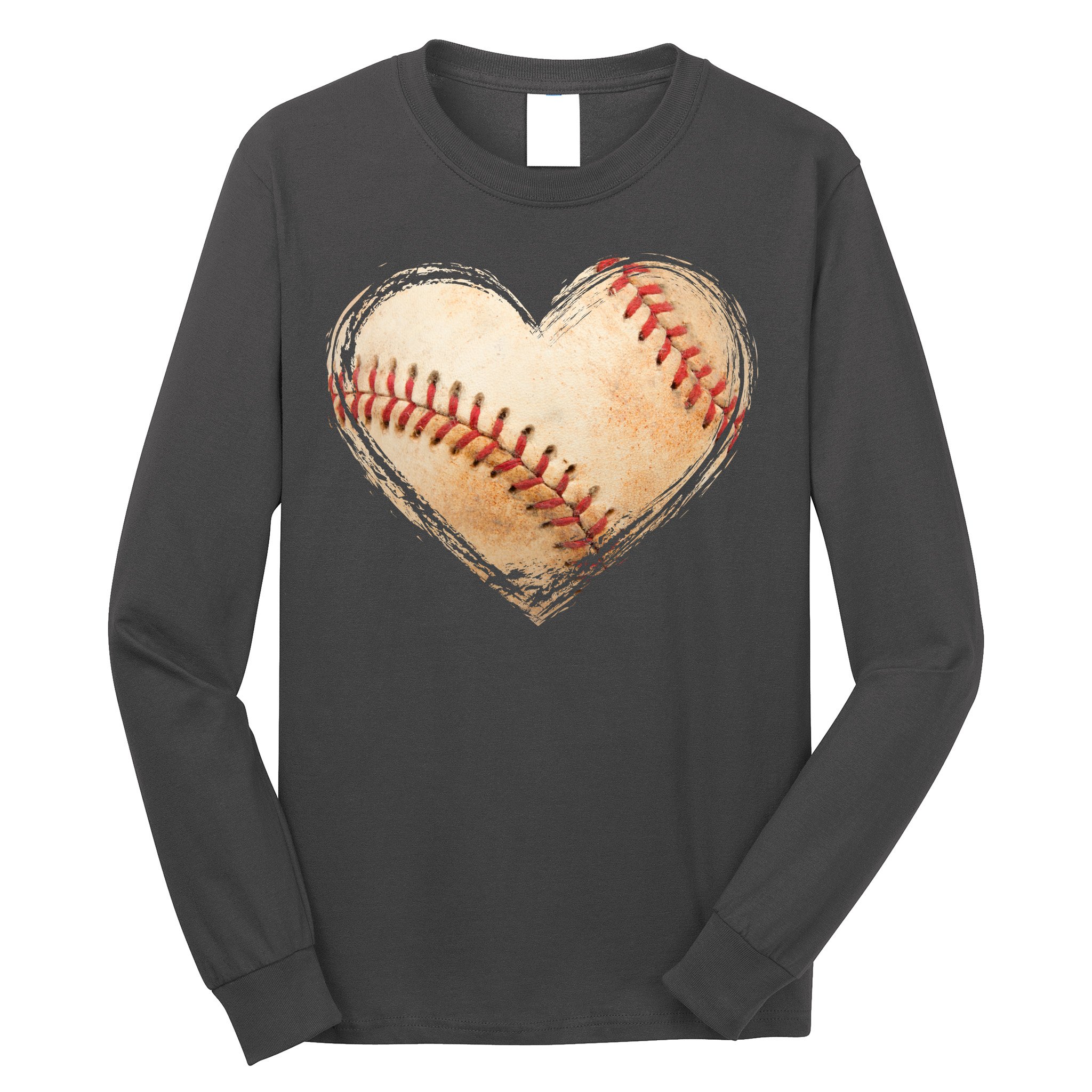 Vintage Baseball Lover Long Sleeve Shirt