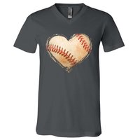 Vintage Baseball Lover V-Neck T-Shirt