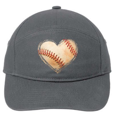 Vintage Baseball Lover 7-Panel Snapback Hat