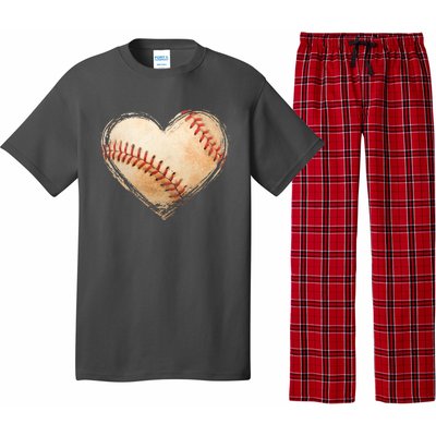 Vintage Baseball Lover Pajama Set