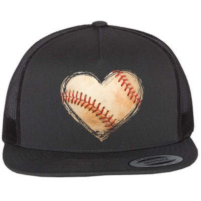 Vintage Baseball Lover Flatbill Hat