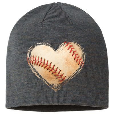 Vintage Baseball Lover Sustainable Beanie