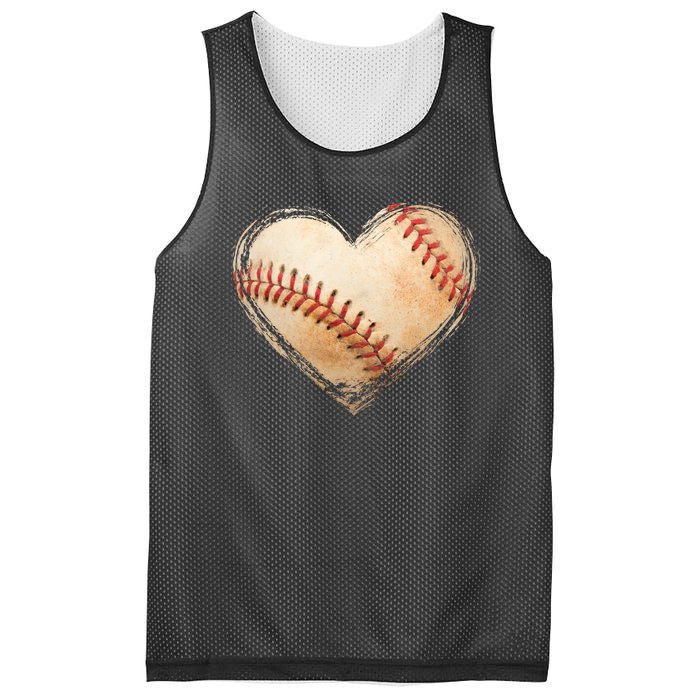 Vintage Baseball Lover Mesh Reversible Basketball Jersey Tank