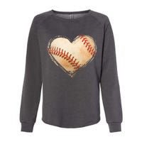 Vintage Baseball Lover Womens California Wash Sweatshirt