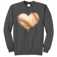 Vintage Baseball Lover Tall Sweatshirt