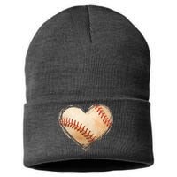 Vintage Baseball Lover Sustainable Knit Beanie