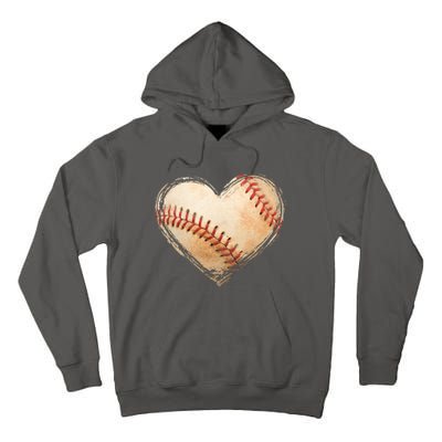 Vintage Baseball Lover Tall Hoodie