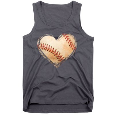 Vintage Baseball Lover Tank Top