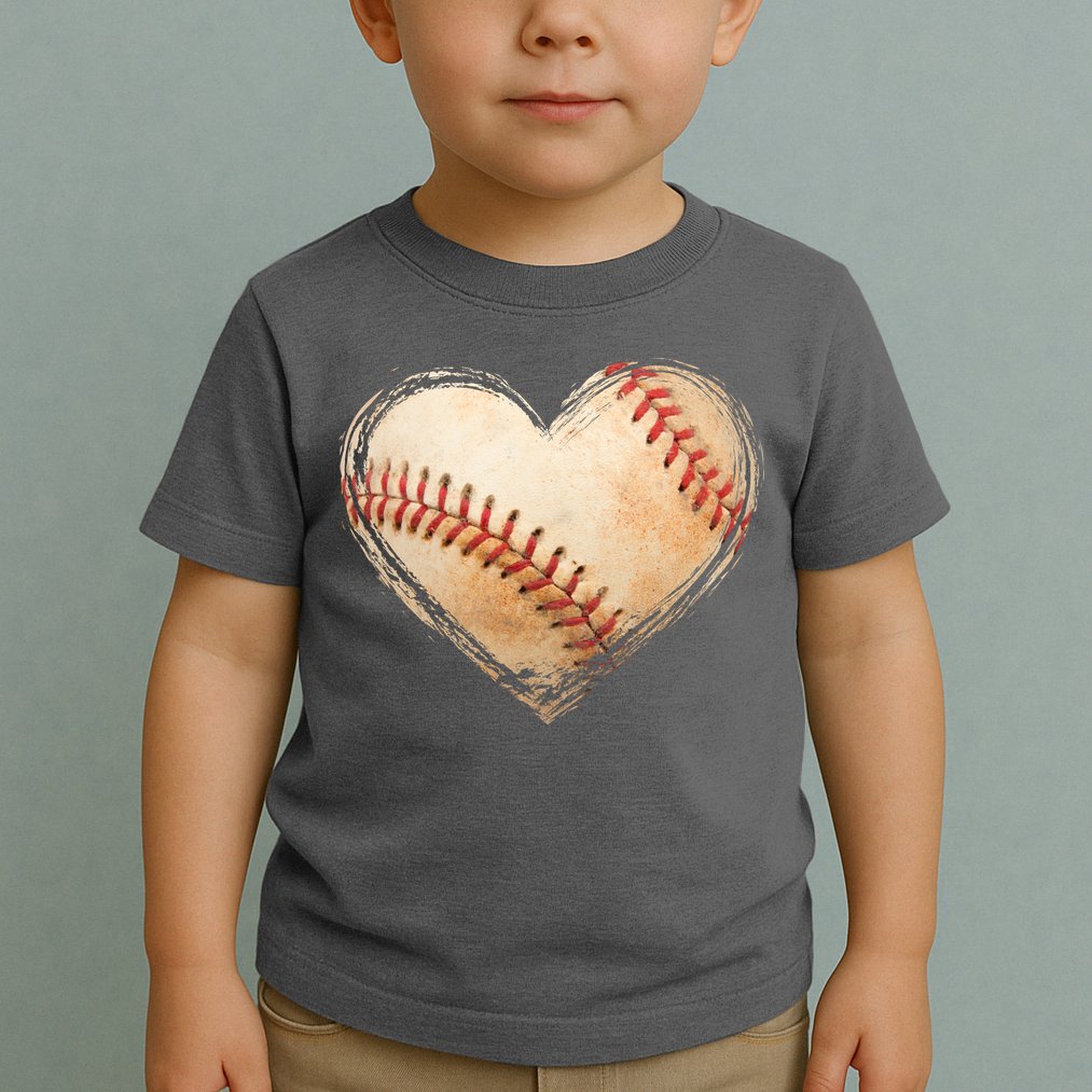 Vintage Baseball Lover Toddler T-Shirt