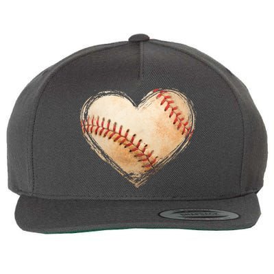 Vintage Baseball Lover Wool Snapback Cap