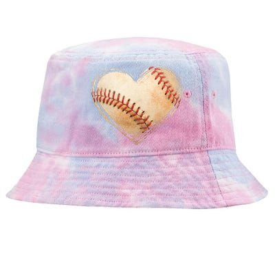 Vintage Baseball Lover Tie-Dyed Bucket Hat