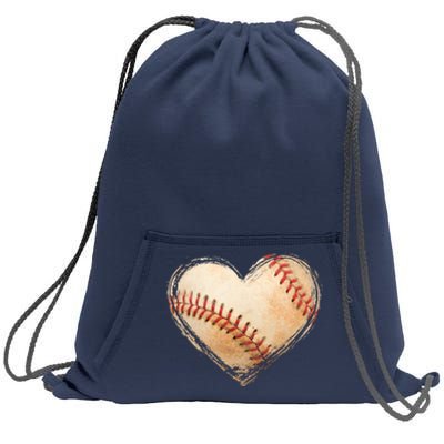 Vintage Baseball Lover Sweatshirt Cinch Pack Bag