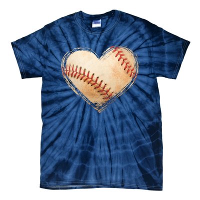 Vintage Baseball Lover Tie-Dye T-Shirt