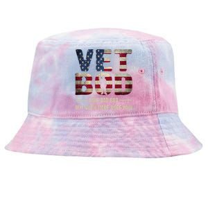 Vet Bod Like A Dad Bod But With More Knee Pain Veteran Tie-Dyed Bucket Hat