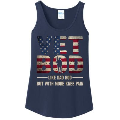 Vet Bod Like A Dad Bod But With More Knee Pain Veteran Ladies Essential Tank