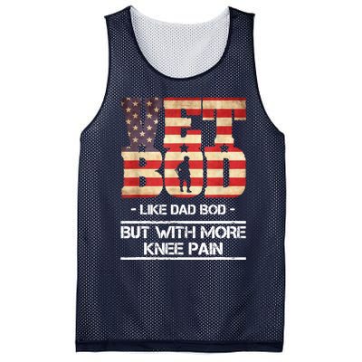 Vet Bod Like Dad Bod But With More Knee Pain Mesh Reversible Basketball Jersey Tank